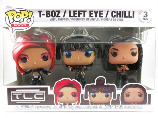 T-ボズ/レフト・アイ/チリ [ノー・スクラブス(NO SCRUBS)] FUNKO(ファンコ) POP! ROCKS 3PACK