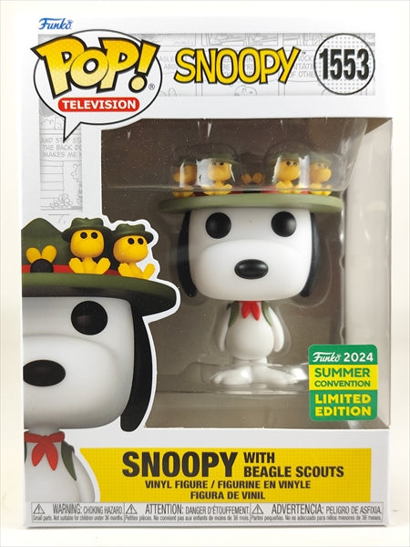 スヌーピー with ビーグル・スカウト 2024年SUMMER CONVENTION限定 [PEANUTS(ピーナッツ)] FUNKO(ファンコ) POP! 1553