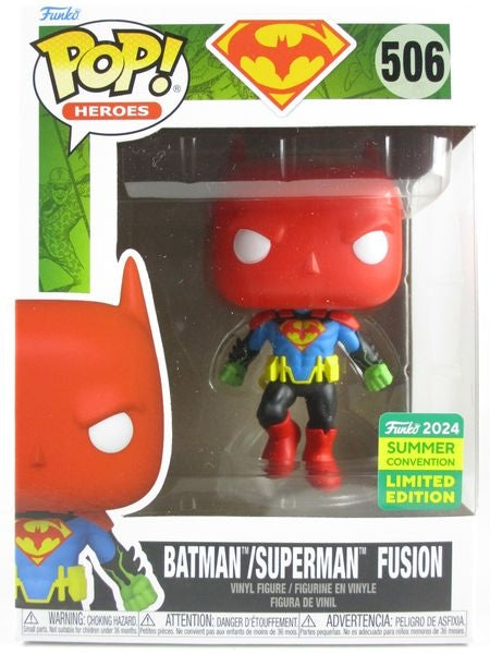 バットマン/スーパーマン フュージョン 2024年SUMMER CONVENTION限定 [バットマン] FUNKO(ファンコ) POP!  HEROES 506