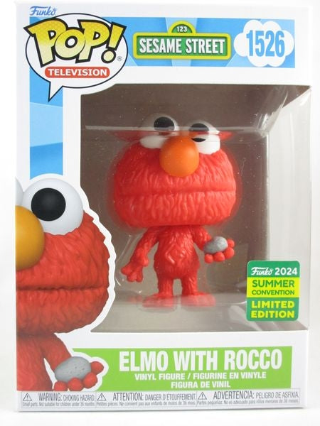 エルモ withロッコ 2024年SUMMER CONVENTION限定 [セサミストリート（SESAME STREET）]] FUNKO(ファンコ) POP! TELEVISION 1526