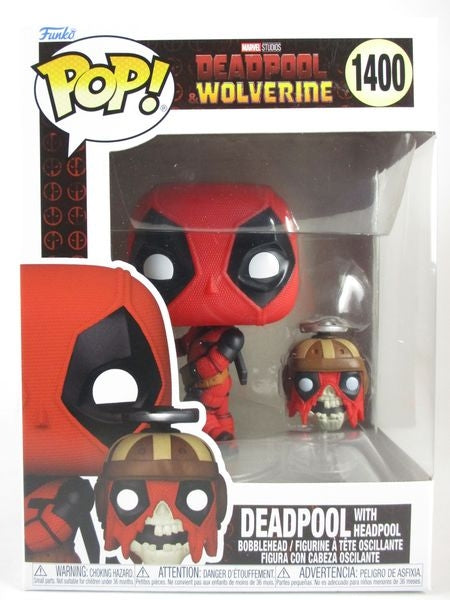 デッドプール withヘッドプール [デッドプール＆ウルヴァリン] FUNKO(ファンコ) POP! 1400
