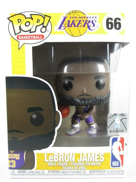 レブロン・ジェームズ [ロサンゼルス・レイカーズ] FUNKO(ファンコ) POP! BASKETBALL 66