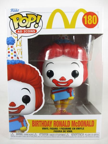 バースデー ロナルド・マクドナルド [マクドナルド(McDonald's)] FUNKO(ファンコ) POP! AD ICONS 180