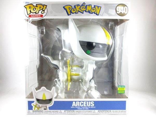 アルセウス 10インチ 2024年SUMMER CONVENTION限定 [ポケットモンスター] FUNKO(ファンコ) POP! GAMES 940