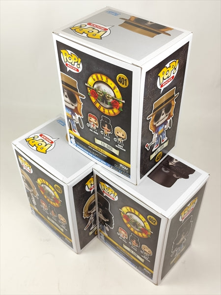 ガンズ・アンド・ローゼズ３体セット [ガンズ・アンド・ローゼズ(Guns N' Roses)] FUNKO(ファンコ) POP! ROCKS 401-403