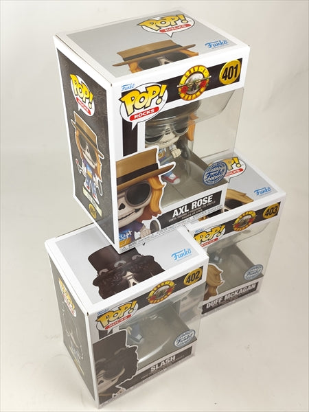 ガンズ・アンド・ローゼズ３体セット [ガンズ・アンド・ローゼズ(Guns N' Roses)] FUNKO(ファンコ) POP! ROCKS 401-403