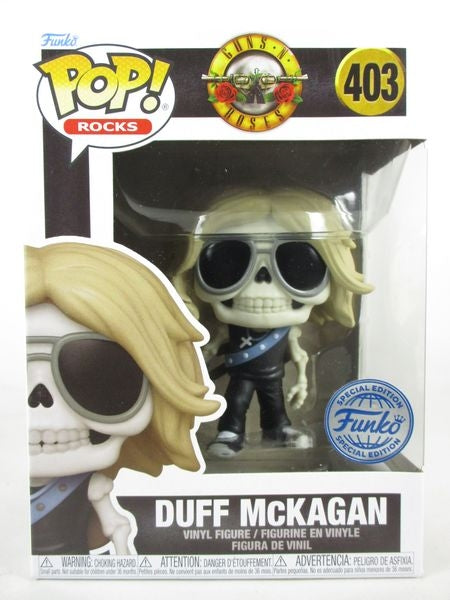 ダフ・マッケイガン 骸骨 [ガンズ・アンド・ローゼズ(Guns N' Roses)] FUNKO(ファンコ) POP! ROCKS 403