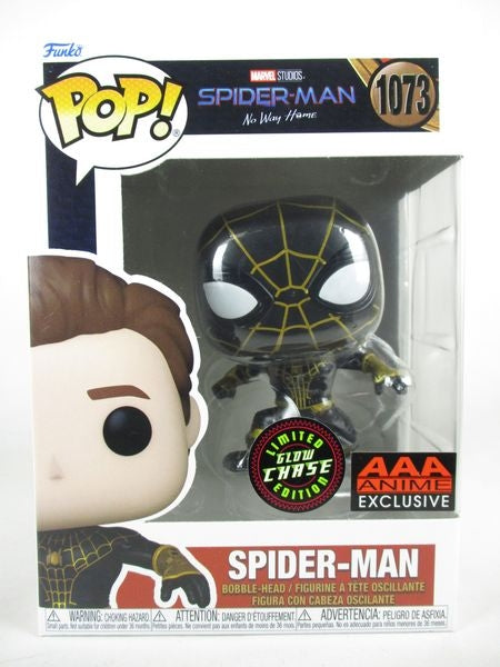 スパイダーマン AAA ANIME限定 CHASE蓄光版  [スパイダーマン ノーウェイホーム] FUNKO(ファンコ) POP! 1073