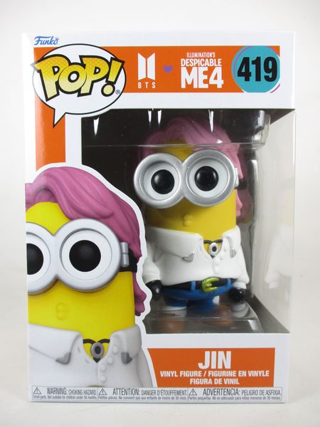 JIN  [BTS×怪盗グルーのミニオン超変身] FUNKO(ファンコ) POP! 419