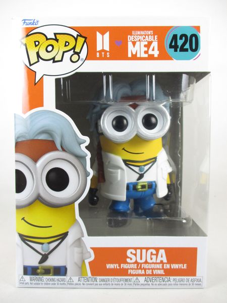 SUGA  [BTS×怪盗グルーのミニオン超変身] FUNKO(ファンコ) POP! 420