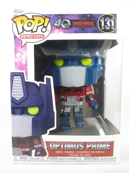 オプティマスプライム [トランスフォーマー：モア・ザン・ミーツ・ジ・アイ] FUNKO(ファンコ) POP! RETRO TOYS 131