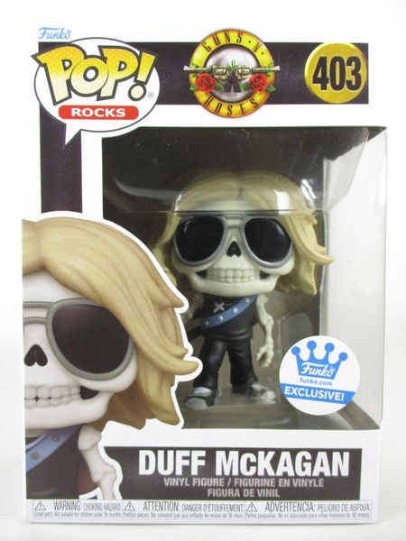ダフ・マッケイガン 骸骨 FUNKOショップ限定 [ガンズ・アンド・ローゼズ(Guns N' Roses)] FUNKO(ファンコ) POP! ROCKS 403