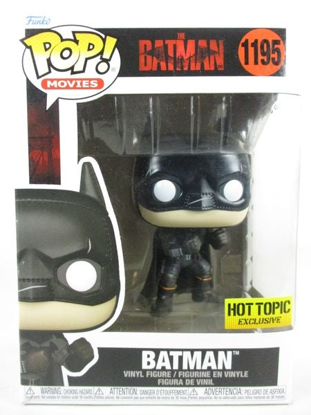 バットマン HOT TOPIC限定 [ザ・バットマン(THE BATMAN)] FUNKO(ファンコ) POP! MOVIES 1195