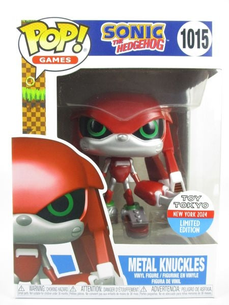 メタルナックルズ 2024年NYCC TOY TOKYO限定 [SONIC THE HEDGEHOG] FUNKO(ファンコ) POP! GAMES 1015
