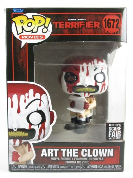 アート・ザ・クラウン 2024年HOT TOPIC SCARE FAIR限定 [テリファー(TERRIFIER)] FUNKO(ファンコ) POP! MOVIES 1672