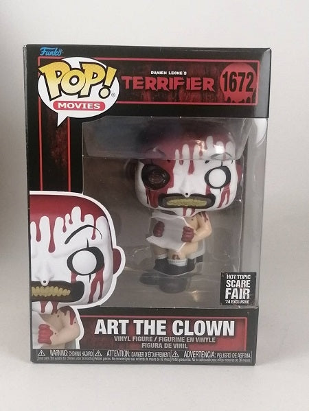 アート・ザ・クラウン 2024年HOT TOPIC SCARE FAIR限定 [テリファー(TERRIFIER)] FUNKO(ファンコ) POP! MOVIES 1672