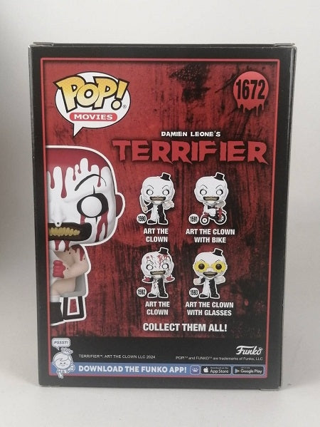 アート・ザ・クラウン 2024年HOT TOPIC SCARE FAIR限定 [テリファー(TERRIFIER)] FUNKO(ファンコ) POP! MOVIES 1672