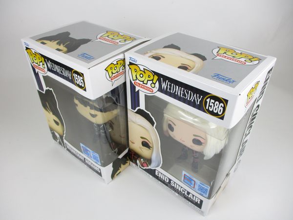 ウェンズデー・アダムス＆イーニッド・シンクレア 2024年FALL CONVENTION限定 [WEDNESDAY] FUNKO(ファンコ) POP! TELEVISION 1585,1586