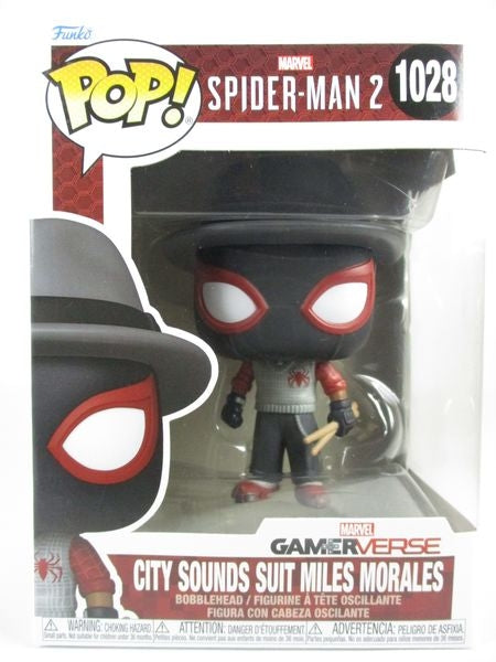 シティ・サウンド・スーツ マイルズ・モラレス [スパイダーマン２(Marvel's Spider-Man 2)] FUNKO(ファンコ) POP! 1028