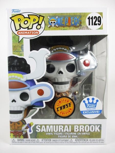 サムライ・ブルック FUNKOショップ限定 CHASEメタリック版 [ONE PIECE(ワンピース)] FUNKO(ファンコ) POP! ANIMATION 1129