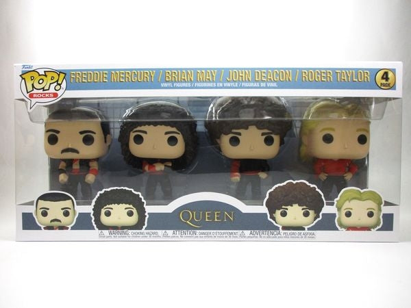 クイーン４体セット [クイーン(QUEEN)] FUNKO(ファンコ) POP! ROCKS 4PACK