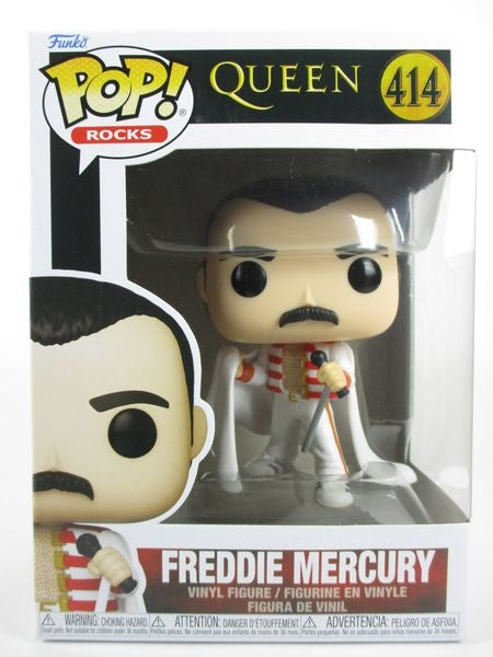 フレディ・マーキュリー [クイーン(QUEEN)] FUNKO(ファンコ) POP! ROCKS 414