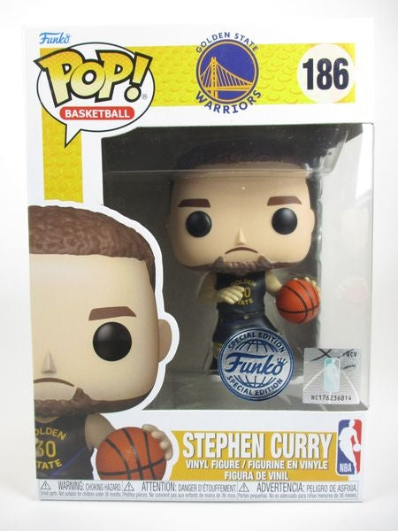 ステフィン・カリー [ゴールデンステート・ウォリアーズ] FUNKO(ファンコ) POP! BASKETBALL 186