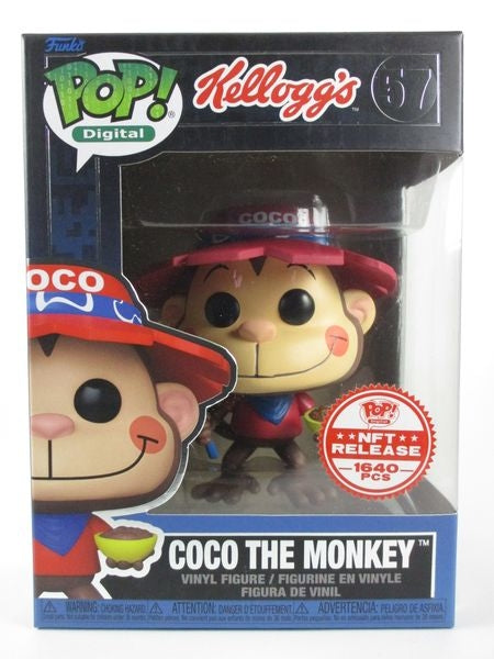 ココくん  NFTリリース1640体限定 [Kellogg's(ケロッグ)] FUNKO(ファンコ) POP! Digital 57