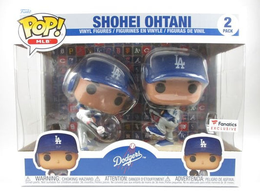 大谷翔平 FANATICS限定 [ロサンゼルス・ドジャース] FUNKO(ファンコ) POP! MLB 2PACK