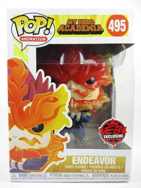 エンデヴァー EB GAMES限定 [僕のヒーローアカデミア] FUNKO(ファンコ) POP! ANIMATION 495