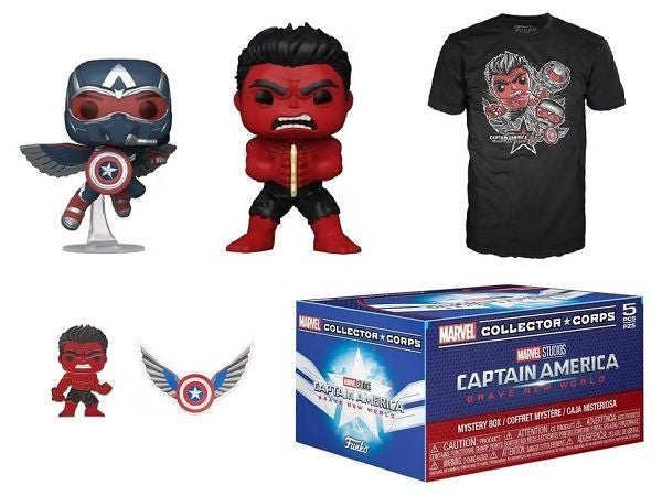 ブレイブ・ニュー・ワールド FUNKO COLLECTOR CORPSボックス [CAPTAIN AMERICA BRAVE NEW WORLD] FUNKO POP!(ファンコ)