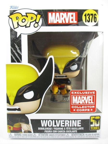 ウルヴァリン MARVEL COLLECTOR CORPS限定版 [WOLVERINE] FUNKO(ファンコ) POP! 1376