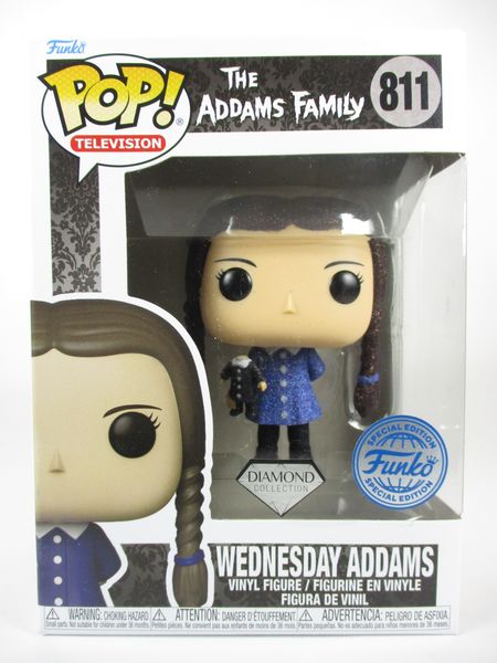 ウェンズデー・アダムス ダイヤモンドグリッター版 [アダムスファミリー] FUNKO(ファンコ) POP! TELEVISION 811