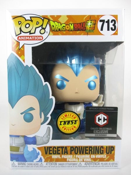 ベジータ POWERING UP メタリックCHASE CHALICE COLLECTIBLES限定 [ドラゴンボール超] FUNKO(ファンコ) POP! ANIMATION 713