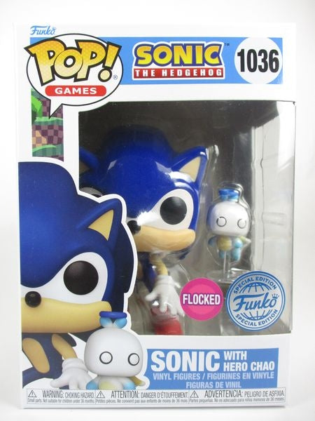 ソニック withヒーローチャオ フロッキー版 [SONIC THE HEDGEHOG] FUNKO(ファンコ) POP! GAMES 1036