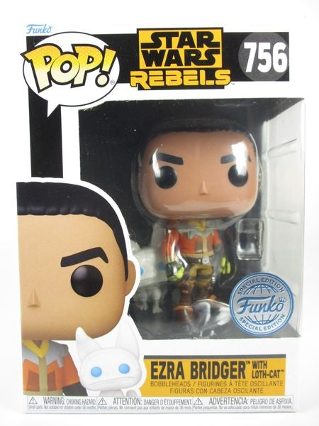 エズラ・ブリッジャー withロズ＝キャット [スター・ウォーズ 反乱者たち(STAR WARS REBELS)] FUNKO(ファンコ) POP! 756