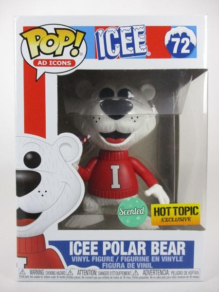 【箱傷】 アイシー・ポーラーベア 香り付き HOT TOPIC限定 [ICEE] FUNKO(ファンコ) POP! AD ICONS 72