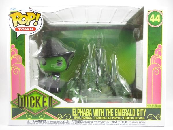 エルファバ withエメラルドシティ [ウィキッド ふたりの魔女(WICKED)] FUNKO(ファンコ) POP! TOWN 44