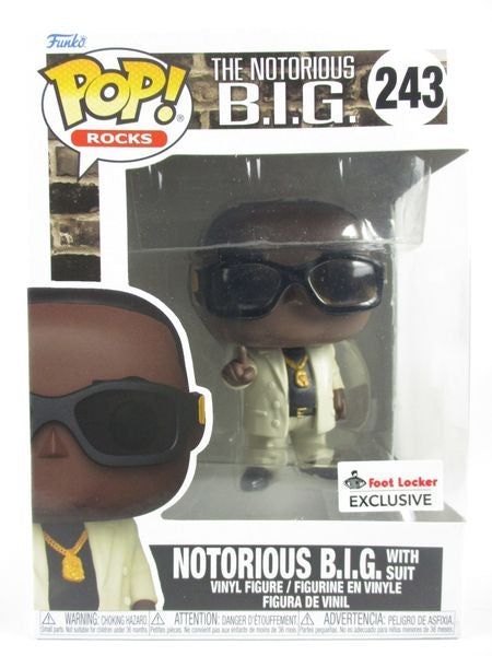 ノトーリアス・B.I.G. FOOT LOCKER限定 [THE NOTORIOUS B.I.G.] FUNKO(ファンコ) POP! ROCKS 243