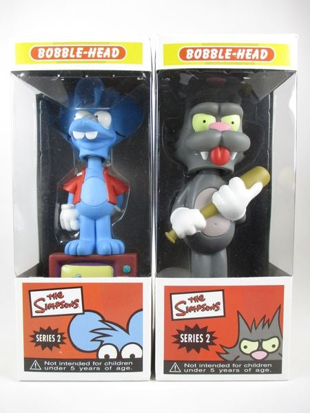 イッチー＆スクラッチー [SHIMPSONS(シンプソンズ)] FUNKO(ファンコ) Wacky Wobbler(ワッキーワブラー) ボブルヘッド