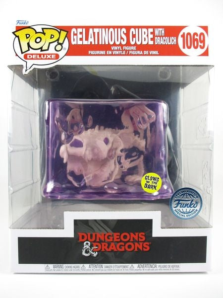 ゼラチナスキューブ withドラコリッチ ６インチ 蓄光版 [ダンジョンズ＆ドラゴンズ] FUNKO(ファンコ) POP! DELUXE 1069
