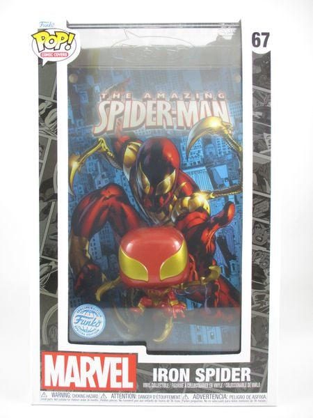 アイアンスパイダー コミックカバー [アメイジング・スパイダーマン] FUNKO(ファンコ) POP! COMIC COVERS 67