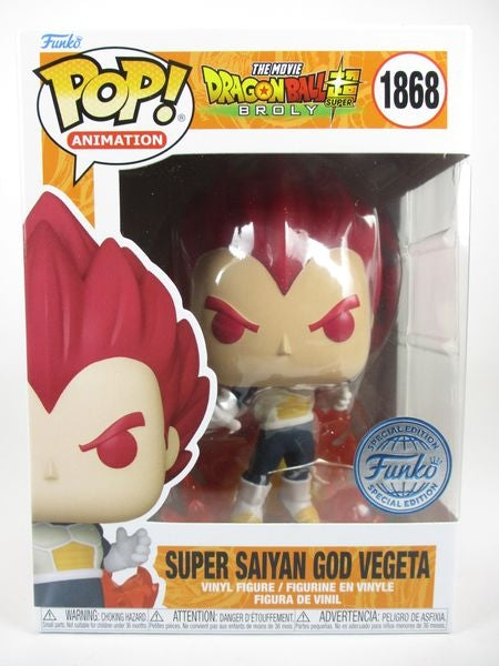 超サイヤ人ゴッドベジータ [ドラゴンボール超 ブロリー] FUNKO(ファンコ) POP! ANIMATION 1868