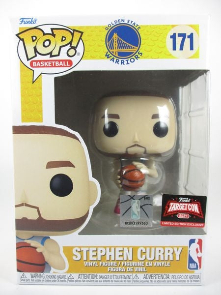 ステフィン・カリー 2024年TARGET CON限定 [ゴールデンステート・ウォリアーズ] FUNKO(ファンコ) POP! BASKETBALL 171