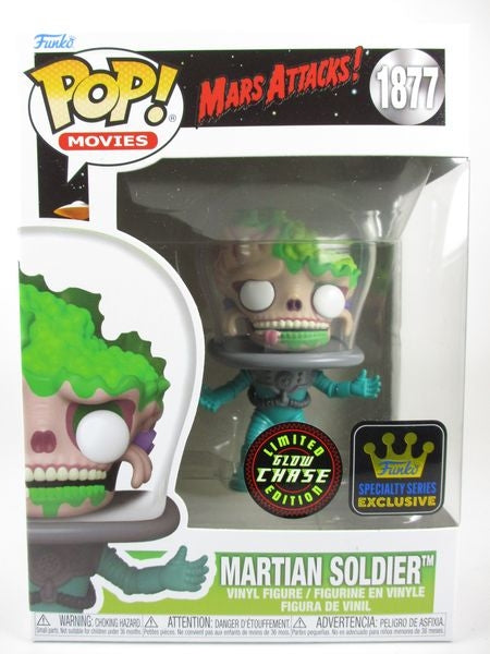マーシャン・ソルジャー FUNKO SPECIALTY SERIES限定 CHASE蓄光版 [マーズ・アタック！(MARS ATTACKS!)] FUNKO(ファンコ) POP! MOVIES 1877