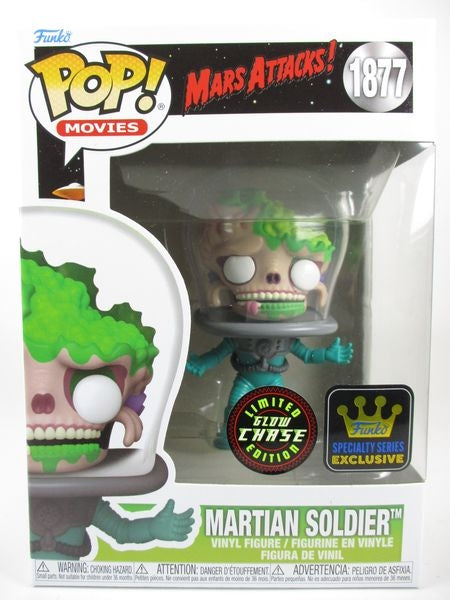 マーシャン・ソルジャー FUNKO SPECIALTY SERIES限定 CHASE蓄光版 [マーズ・アタック！(MARS ATTACKS!)] FUNKO(ファンコ) POP! MOVIES 1877