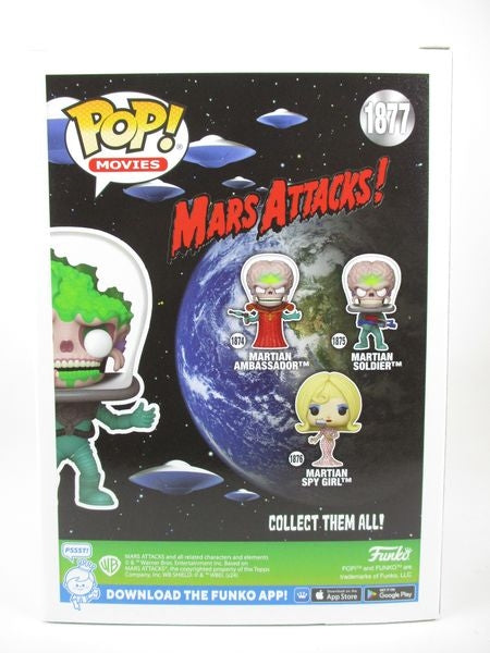 マーシャン・ソルジャー FUNKO SPECIALTY SERIES限定 CHASE蓄光版 [マーズ・アタック！(MARS ATTACKS!)] FUNKO(ファンコ) POP! MOVIES 1877