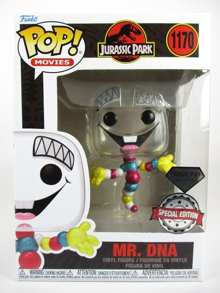 【箱傷】 Mr. DNA ダイヤモンドグリッター [ジュラシックパーク] FUNKO(ファンコ) POP! MOVIES 1170