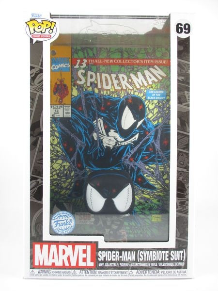 スパイダーマン(シンビオートスーツ) コミックカバー [MARVEL] FUNKO(ファンコ) POP! COMIC COVERS 69