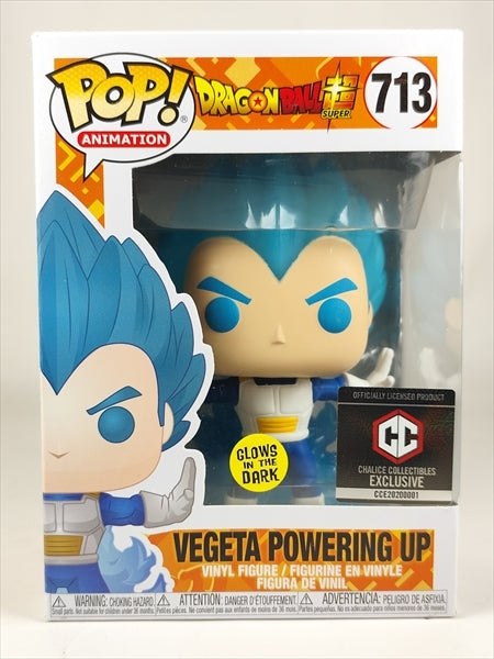 ベジータ POWERING UP CHALICE COLLECTIBLES限定 [ドラゴンボール超] FUNKO(ファンコ) POP! ANIMATION 713